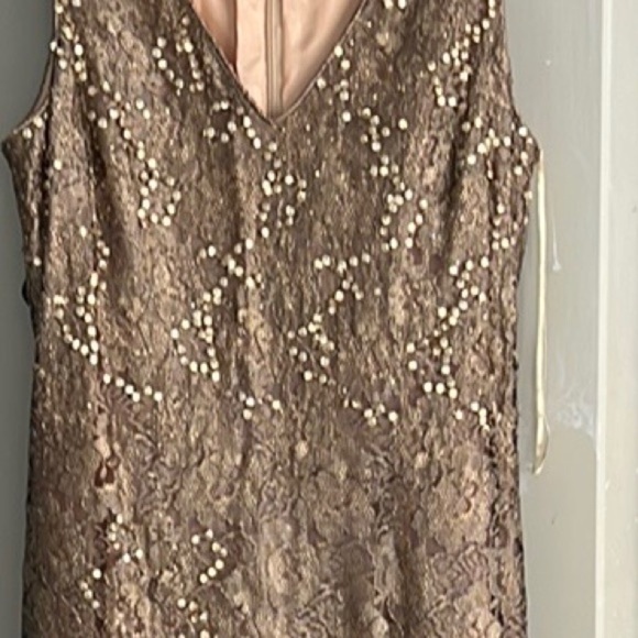 🔥Rimini by Shaw,Exquisite Sequined Stunner,Gorgeous Piece!Zip-Back,Lined,Size 4 - Picture 11 of 14